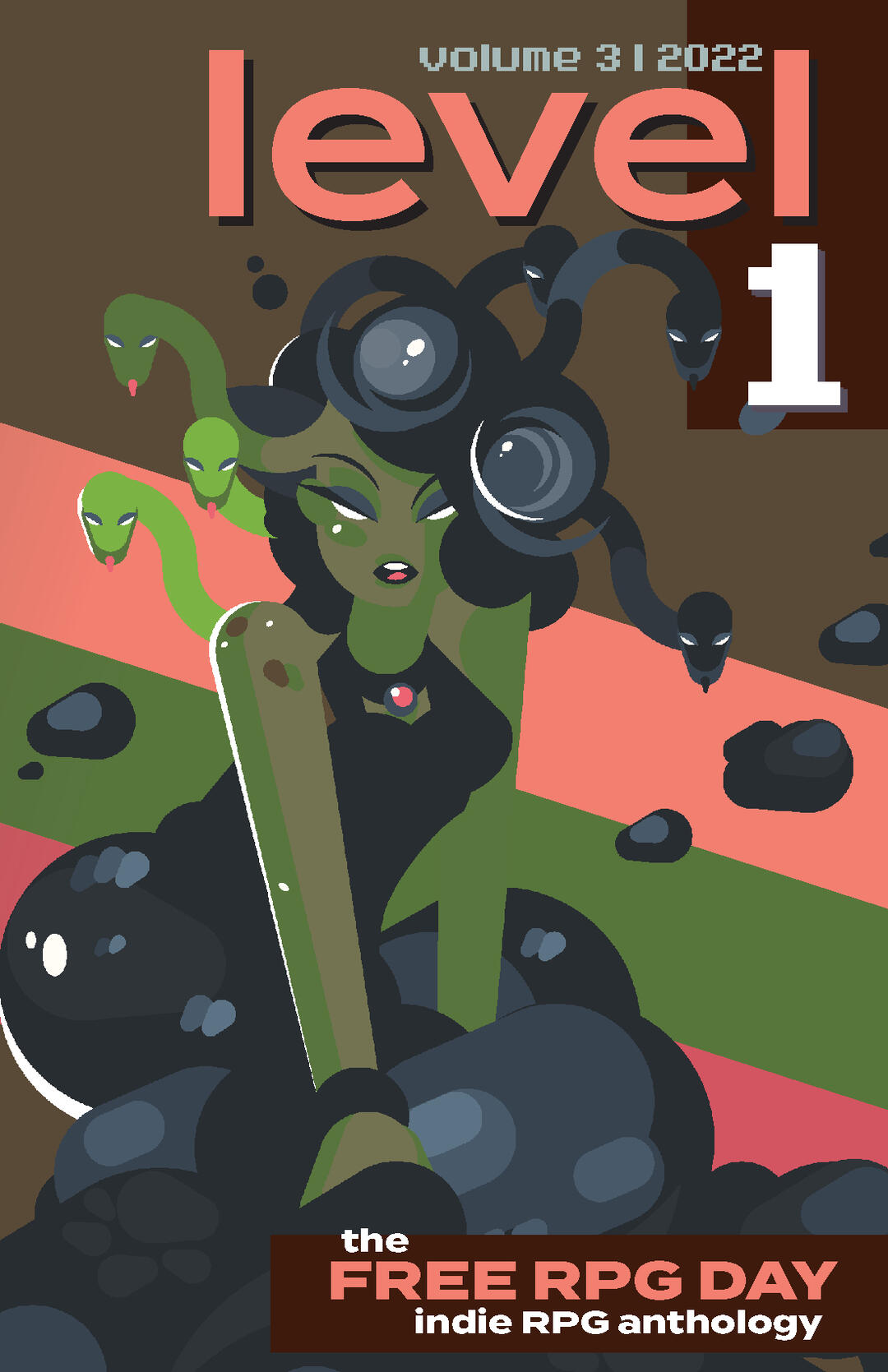 Cover art for Level 1: The Free RPG Day Indie RPG Anthology, Volume 3